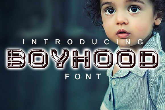 Boyhood: A Bold Display Font for Eye-Catching Campaigns