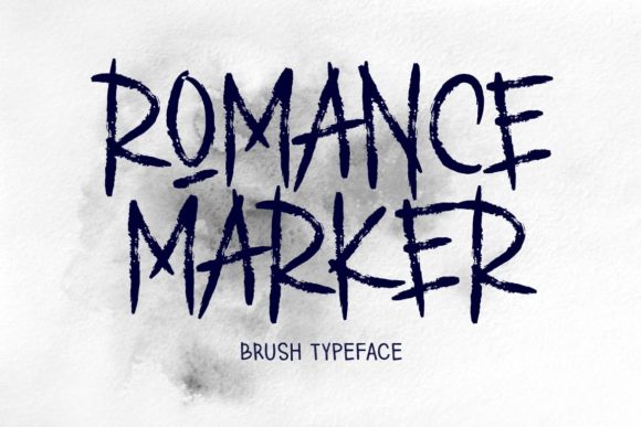 Bring Charm to Your Creations with Romance Marker Font