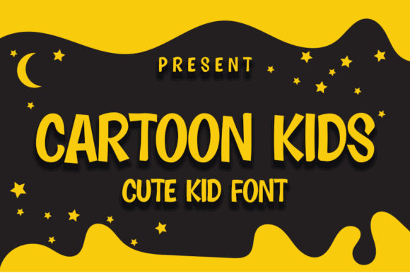 Bring Joy to Your Handmade Creations with Cartoon Kids Font