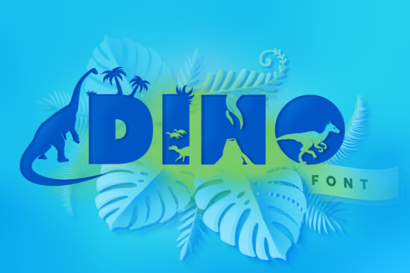 Dino: A Playful Display Font for Creative Web Design