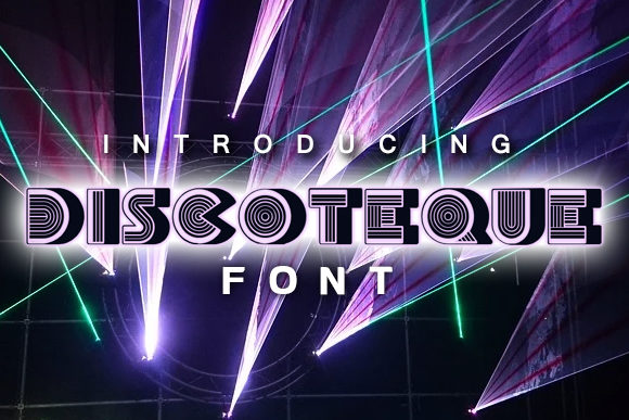 Discoteque: A Bold and Authentic Display Font for Web Design