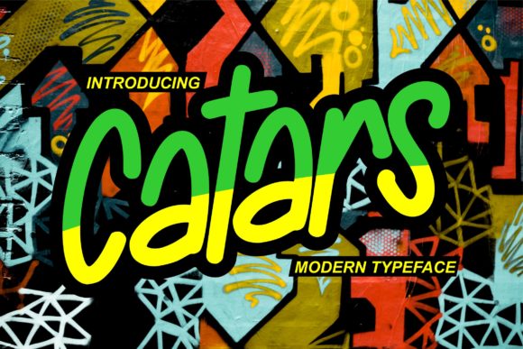 Discover Catars: A Friendly and Colorful Display Font