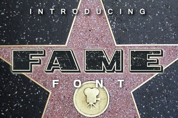 Discover Fame: A Bold and Authentic Display Font for Web Design