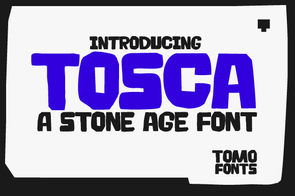 Discover Tosca: A Bold and Friendly Display Font