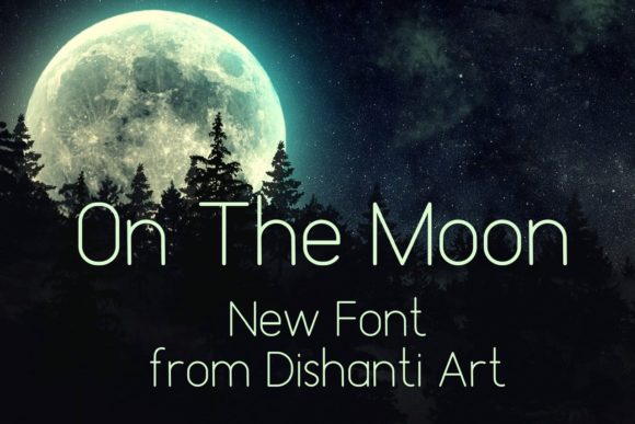 Enhance Your Brand with On the Moon Display Font