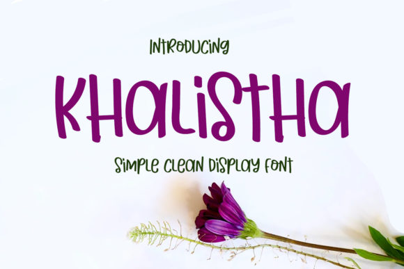Exploring Khalistha: A Versatile Font for Creative Branding
