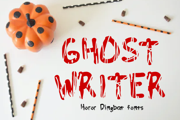 Ghost Writer: A Unique Display Font for Memorable Branding