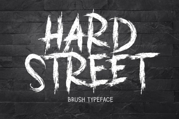 Hard Street: A Bold and Quirky Display Font for Web Design