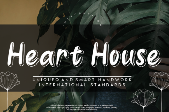 Heart House: A Versatile Display Font for Creative Campaigns