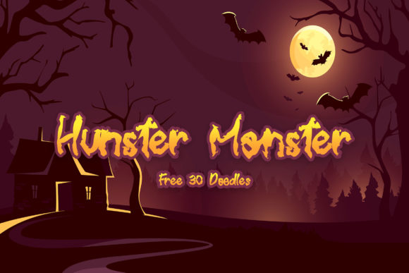 Hunster Monster: A Spooky and Stylish Font for Your Publications