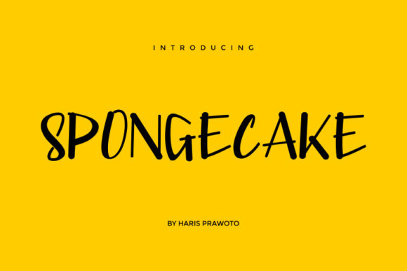 Introducing Spongecake: A Joyful Display Font for Editorial Design