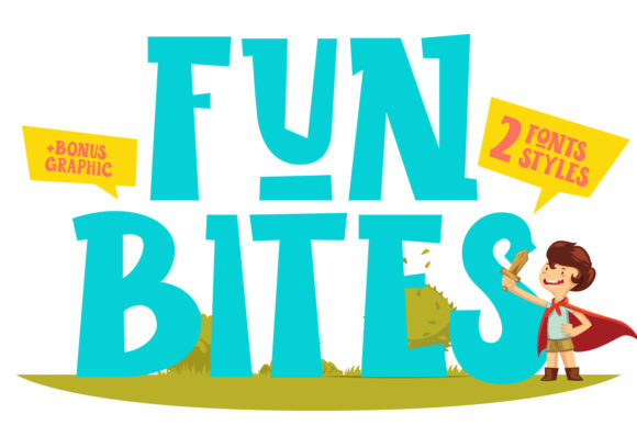 LD Funbites: A Versatile Display Font for Creative Web Design
