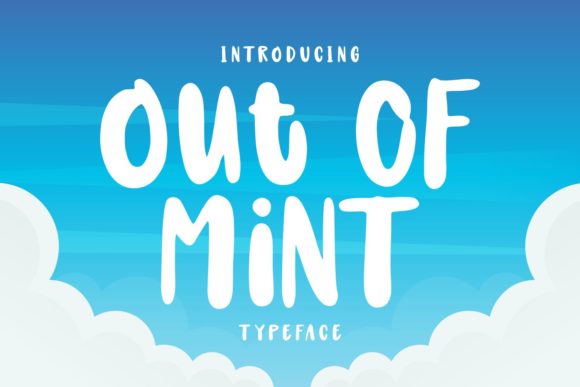 Out of Mint: A Joyful Display Font for Editorial Design