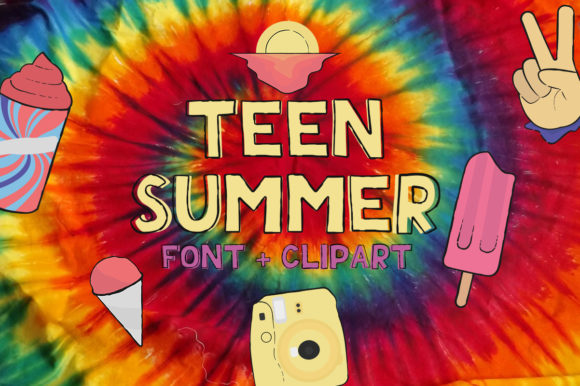 Teen Summer: A Versatile Display Font for Editorial Design