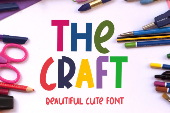 The Craft: A Magical Display Font for Creative Projects
