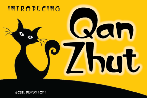 Transform Your Brand with Qan Zhut: A Joyful Display Font