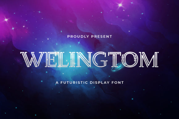 Transform Your Brand with Welingtom: A Futuristic Display Font