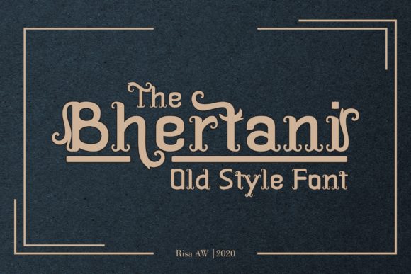Transform Your Web Design with The Bhertani Font