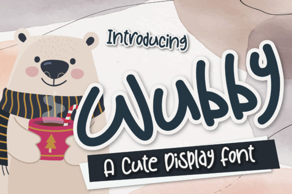 Wubby: A Quirky Display Font for Creative Web Design